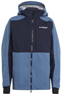 adidas Terrex 3-Layer Ski/Snowboardjas Heren M Donkerblauw