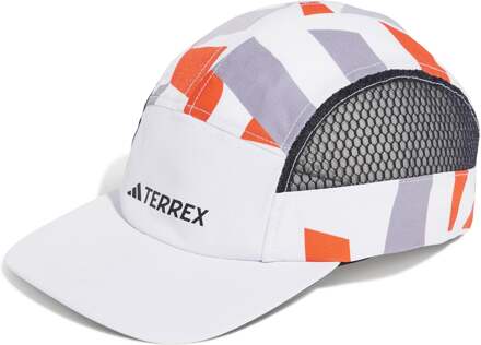 adidas Terrex 5P  Cap Unisex-wit, oranje - L/XL