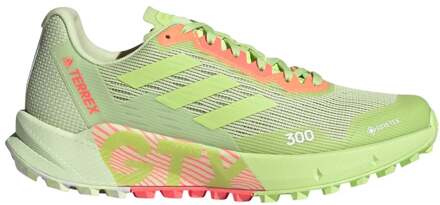adidas Terrex Agravic Flow 2 GTX Trailschoen Dames-Limoen,Oranje - 40 2/3