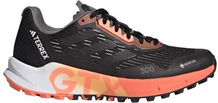 adidas Terrex Agravic Flow 2 GTX Trailschoen Dames-Zwart,Rood - 37 1/3