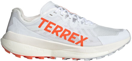 adidas Terrex Agravic Speed Trailschoen Heren-Wit,Oranje - 42 2/3,43 1/3,44 2/3