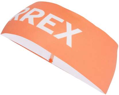 adidas Terrex AR  Hoofdband Unisex-oranje, wit - S/M,L/XL