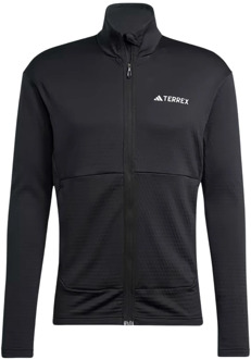 adidas Terrex Full Zip Fleece Adidas , Black , Heren - Xl,L