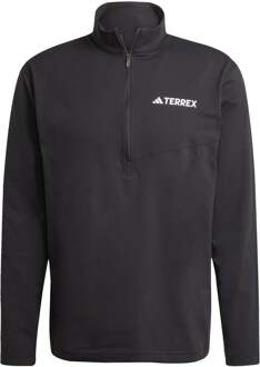 adidas Terrex MT Half-Zip Hardloopshirt Heren-Zwart - S,M,L,XL,XXL