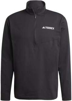 adidas Terrex MT Half-Zip Hardloopshirt Heren zwart - XL