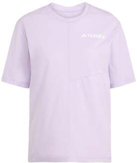 adidas Terrex MT Hardloopshirt Dames-mauve - L