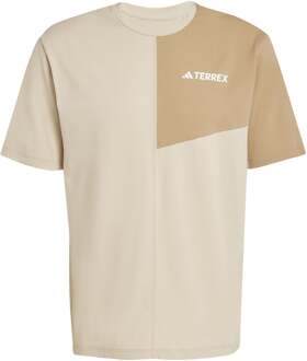 adidas Terrex MT Hardloopshirt Heren-Beige,Sand - S,M,L,XL,XXL