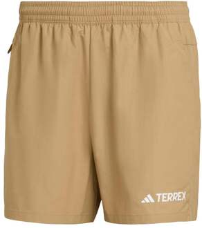 adidas Terrex MT Hardloopshorts Heren-Karamel - S