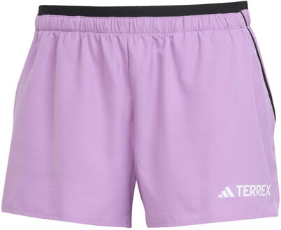 adidas Terrex MT Light 3in Hardloopshorts Dames-Paars - XS