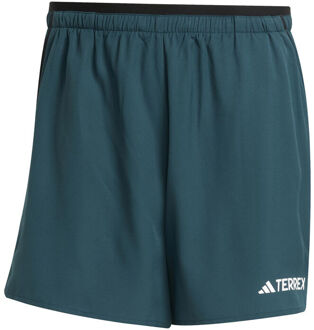 adidas Terrex MT Light 5in Hardloopshorts Heren-Groen - XL