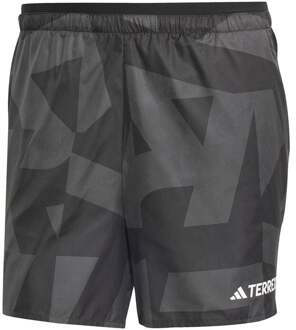 adidas Terrex MT Light 5in Hardloopshorts Heren-Zwart,Grijs