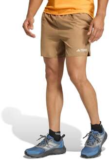 adidas Terrex MT Light 7in  Hardloopshorts Heren-bruin