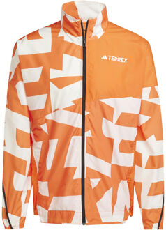 adidas Terrex MT Wind Hardloopjas Heren-Oranje - S