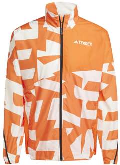 adidas Terrex MT Wind Hardloopjas Heren-Oranje - S