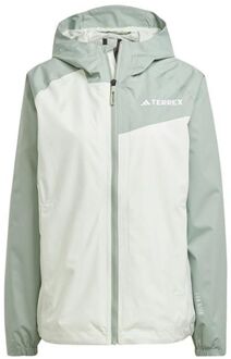adidas Terrex Multi 2L RAIN Wandeljas Dames L/40 Groen
