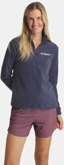 adidas Terrex Multi Essentials Half Zip Fleecetrui Dames Blauw