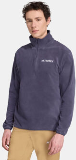 adidas Terrex Multi Essentials Half Zip Fleecetrui Paars - XL