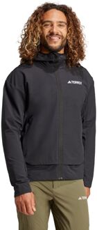adidas Terrex Multi Softshell Jas Heren L Zwart