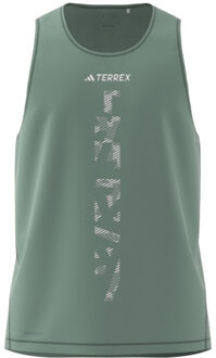 adidas Terrex Singlet Heren groen - XL