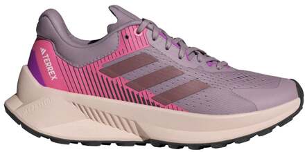 adidas Terrex Soulstride Flow Trailschoen Dames-Pink,Crème - 40