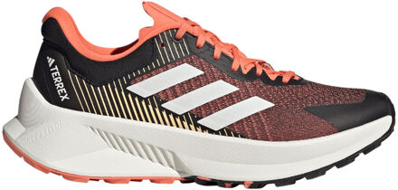 adidas Terrex Soulstride Flow Trailschoen Dames-Zwart,Wit - 38 2/3,39 1/3,40,40 2/3,41 1/3,42