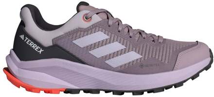adidas Terrex Trailrider GTX Trailschoen Dames-Grijs,Donkerblauw - 40 2/3