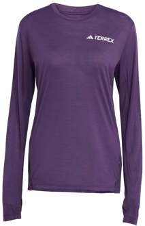 adidas Terrex XPR Hardloopshirt Dames-Paars - M