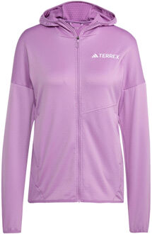 adidas Terrex XPR Light Fleece Hardloopjas Dames-Paars - S,M,L,XL