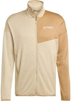 adidas Terrex XPR Light Fleece Hardloopjas Heren-Crème - S,M,L,XL