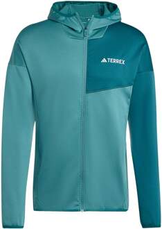 adidas Terrex XPR Light Fleece Hardloopjas Heren turkoois - M