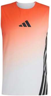 adidas Terrex XPR Pro  Hardloopshirt Heren-wit, oranje - L