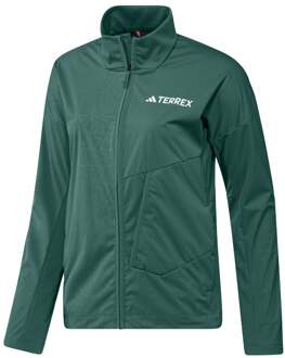 adidas Terrex XPR Softshell Hardloopjas Dames-groen - XL