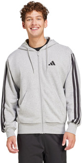 adidas Terry Hoodies Heren - Grijs - Maat L - Katoen Jersey Grey