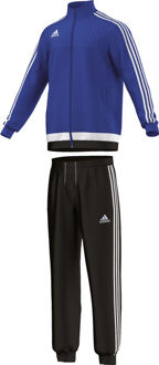 adidas Tiro 15 polyester pak Blue Donker blauw / wit - XL