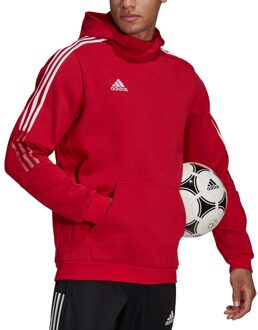 adidas Tiro 21 Hoodie Heren rood - wit - XXL