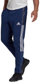 adidas Tiro 21 Sportbroek - Maat S  - Mannen - navy - wit