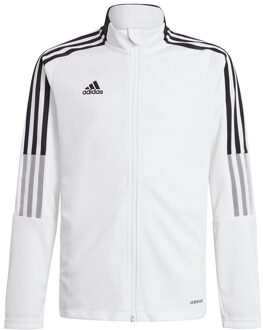 adidas Tiro 21 Track Jacket Youth - Trainingsjack Kind Wit - 140