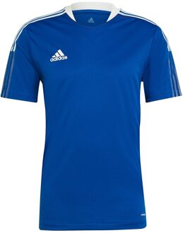 adidas Tiro 21 Training Jersey - Voetbalshirt Blauw - S