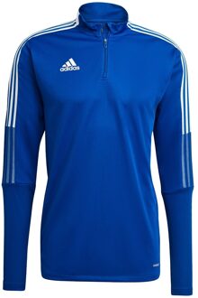 adidas Tiro 21 Training Top - Longsleeve Voetbal Blauw - M