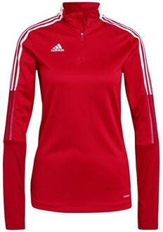 adidas Tiro 21 Training Top Women - Rood - Dames - maat  L