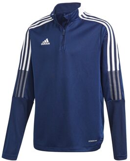 adidas Tiro 21 Training Top Youth - Longsleeve Voetbal Blauw - 140