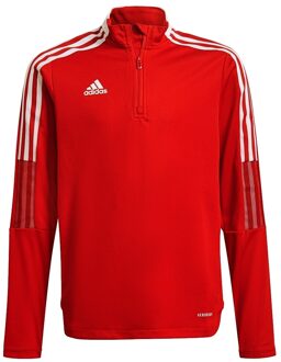 adidas Tiro 21 Training Top Youth - Voetbalshirt Kids Rood - 128