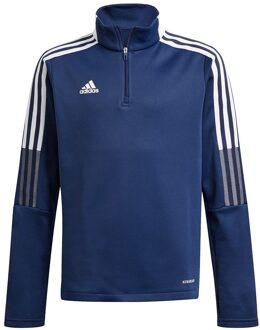 adidas Tiro 21 Warm Top Youth - Blauw - Kinderen - maat  152