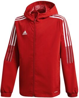 adidas Tiro 21 Windbreaker Youth - Rood - Kinderen - maat  164