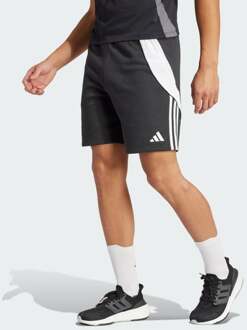 adidas Tiro 24 Korte Broeken Heren - Zwart - Maat L - Katoen Jersey Black