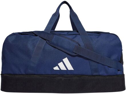 adidas Tiro Dufflebag Bottom Compartment L donker blauw - zwart - 1 SIZE