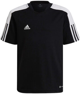 adidas Tiro Jersey Essential Youth - Kids Voetbalshirt Zwart - 152
