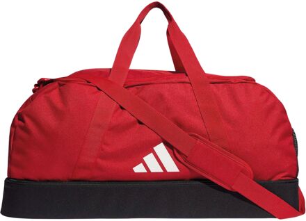 adidas Tiro League Dufflebag Bottom Compartment L rood - zwart - wit - 1-SIZE