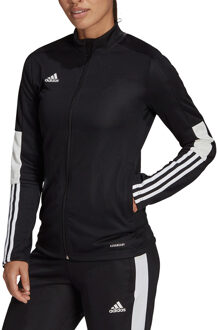 adidas Tiro Track Jacket Essentials Women - Dames Trainingsjack Zwart - L