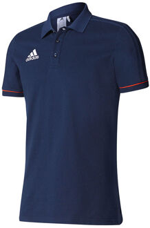 adidas Tiro17 Cotton Polo Navy navy/rot - XXL